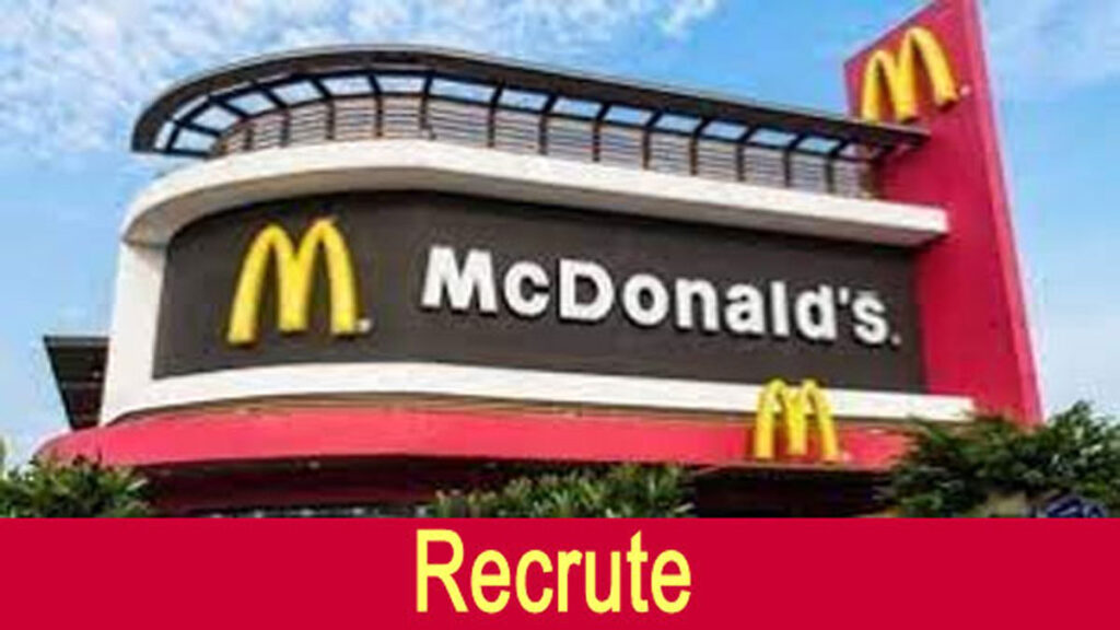 McDonald’s recrute des Equipiers (200 postes)